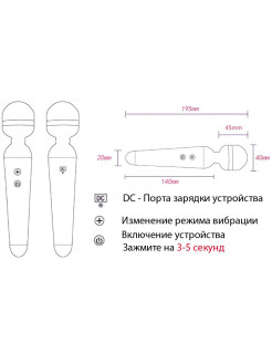 Вибратор Кролик 10 Режимов