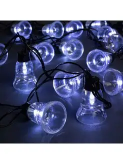 Гирлянда новогодняя нить для дома уличная 5 метров 30 LED