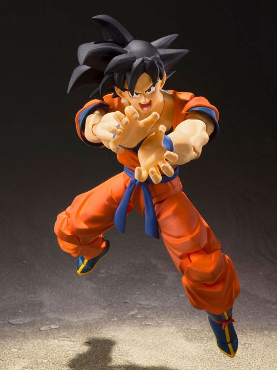 Figurka S H Figuarts Dragon Ball Z Son Goku A Saiyan Raised On Earth Tamashii Nations Kupit V Internet Magazine Wildberries