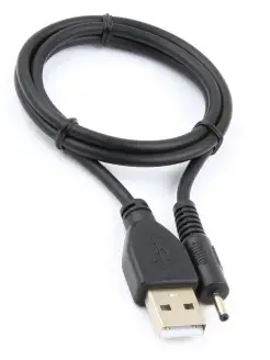 Кабель USB 2.0, 2,5мм 5V 2A, 0.7м