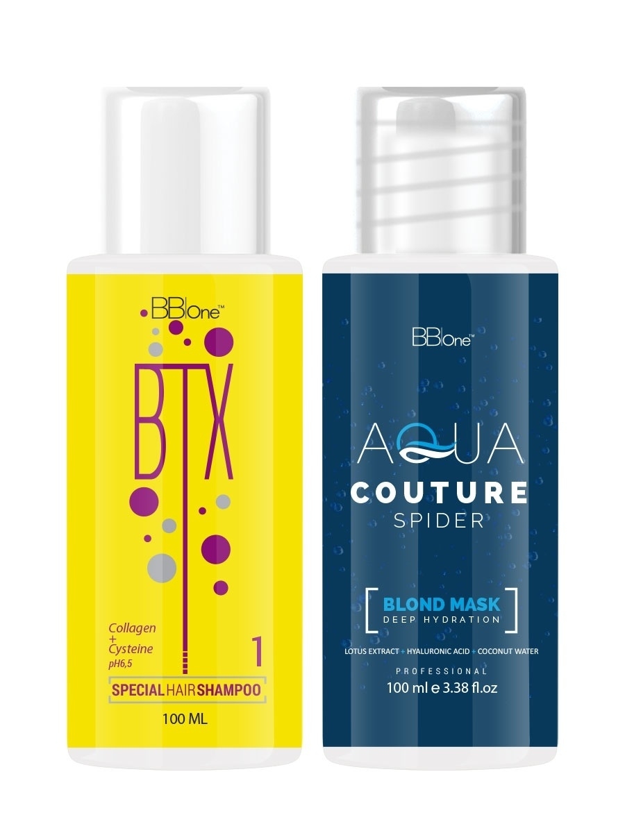 Bb one. Ботокс Аква Кутюр макадамия. BTX Macadamia Hydration. BB one Aqua Couture Spider Deep Hydration ВТХ маска-паутинка (холодный ботокс). BTX BBONE ботокс.