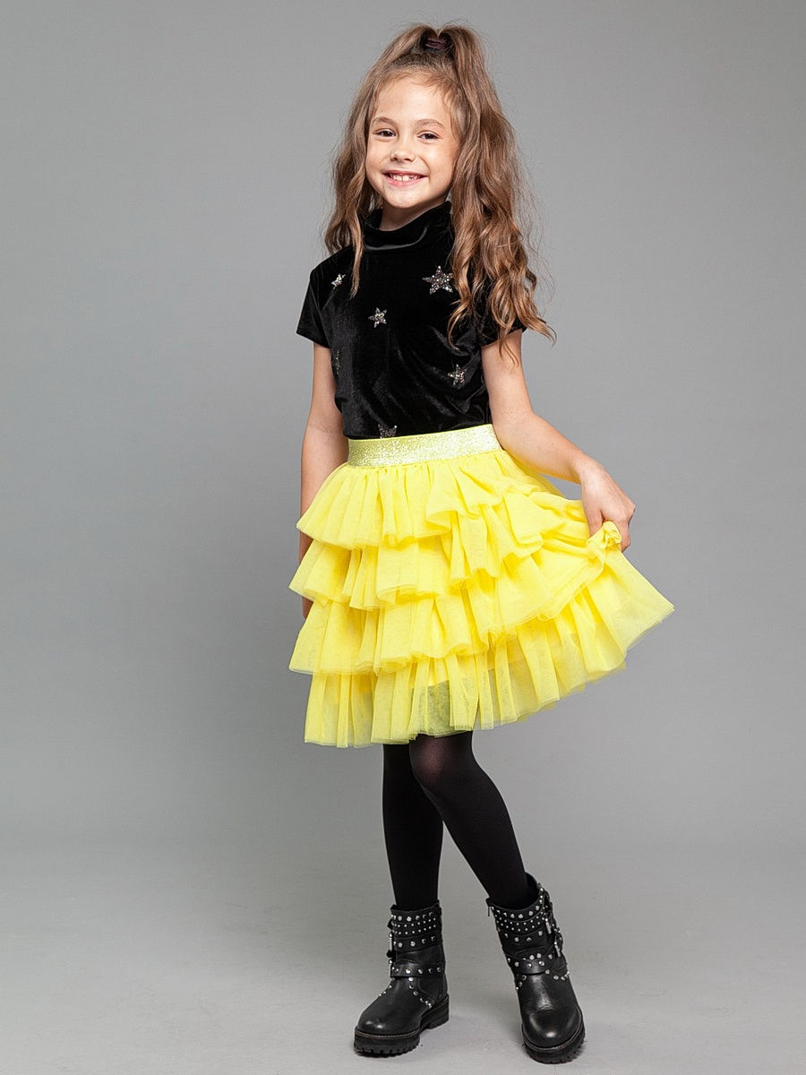 Пышная юбка жёлтая из фатина CarnaLove 14582487 купить в интернет-магазине  Wildberries