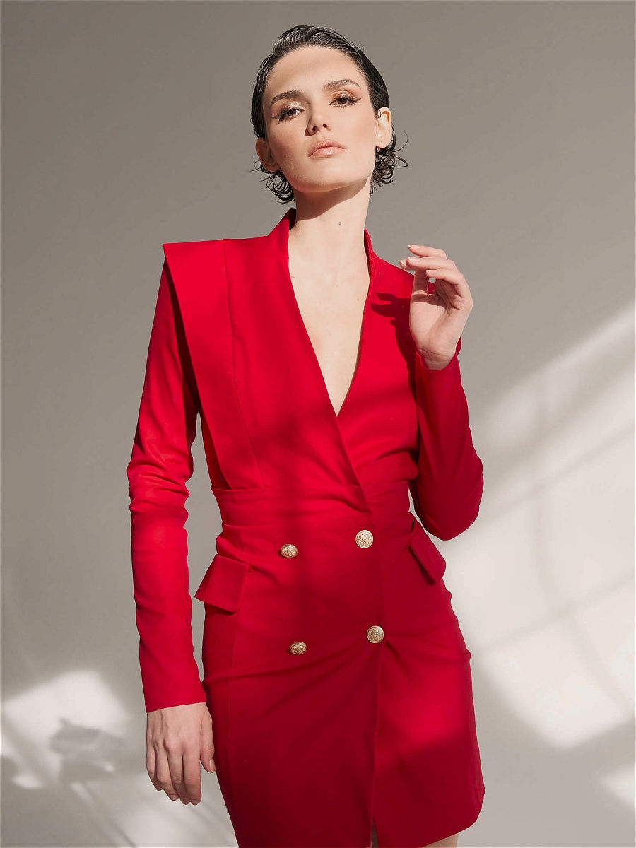 Пиджак для красного платья