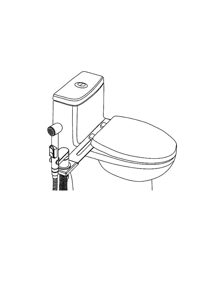 Стандарт установки гигиенического душа в туалете размеры