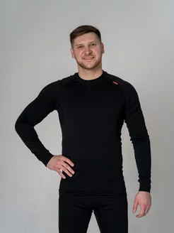 Термолонгслив спортивный ARCTOS SHIRT BLACK UX верх