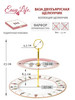 Ваза двухъярусная Щелкунчик, 27 см бренд Easy Life продавец Продавец № 26555