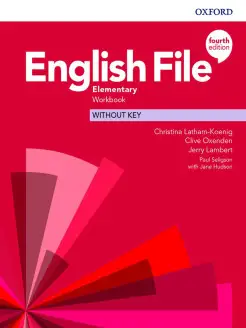 English File 4 ed Elementary Workbook without key тетрадь