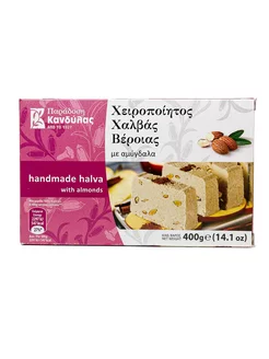 Халва кунжутная с миндалем Kandylas 400г