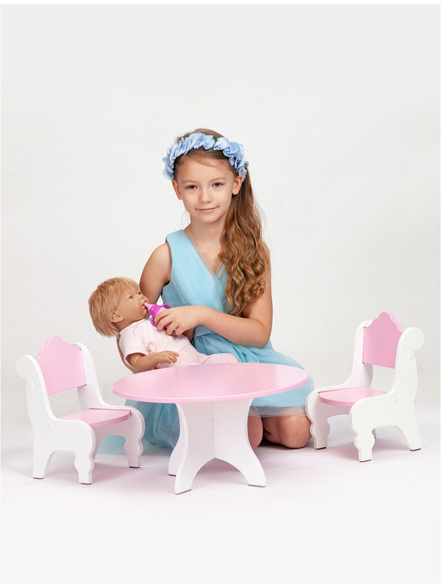 столик и стул для куклы