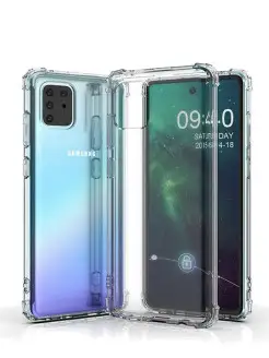 Чехол на Samsung Galaxy S10 Lite прозрачный силиконовый