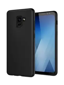 Чехол на Samsung Galaxy A8 A5 2018 силиконовый матовый