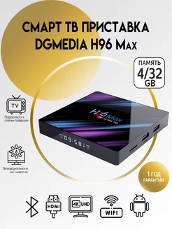 Смарт ТВ приставка андроид H96 Max 4 32