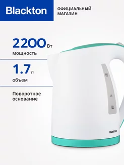 Чайник электрический Bt KT1702P Бело-зеленый 1.7 л 2200 Вт