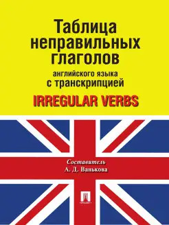 Таблица неправильных глаголов английского языка