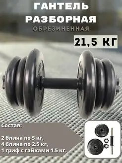 Гантель разборная 21.5 кг