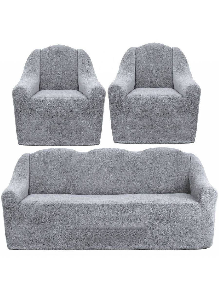 Плюшевые чехлы на диван и кресла