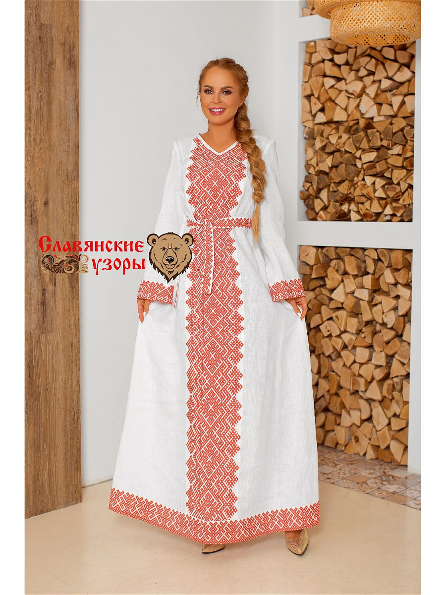 Славянское платье