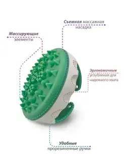 Массажер щетка для ног антицеллюлитная сухого массажа