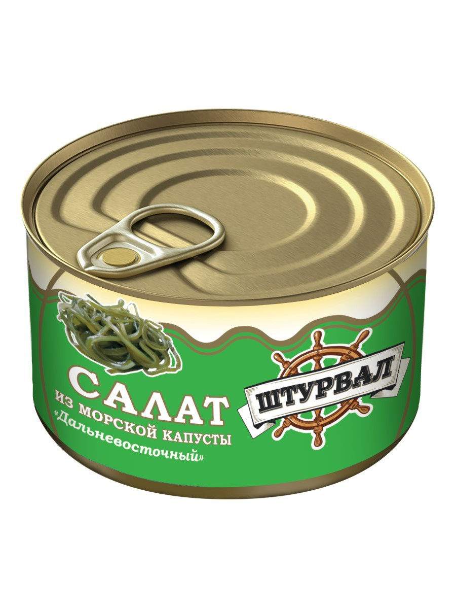 Салат дальневосточный с консервами