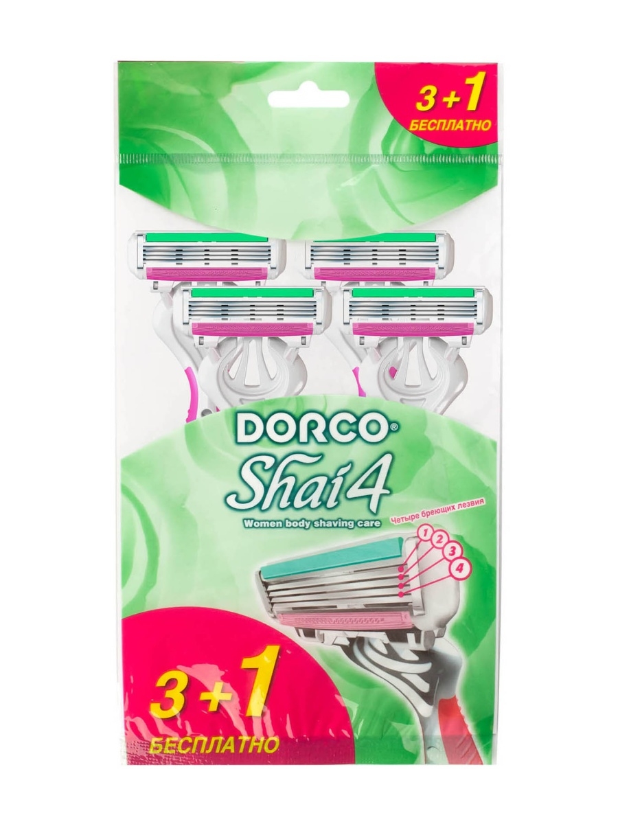 Станок для бритья одноразовый dorco shai