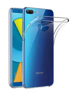 Чехол на Honor 9 Lite прозрачный силиконовый