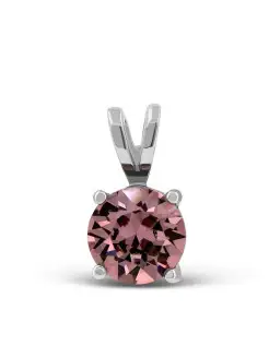 Подвеска из серебра с кристаллом Swarovski