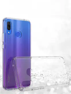 Чехол на Huawei Nova 3i прозрачный силиконовый