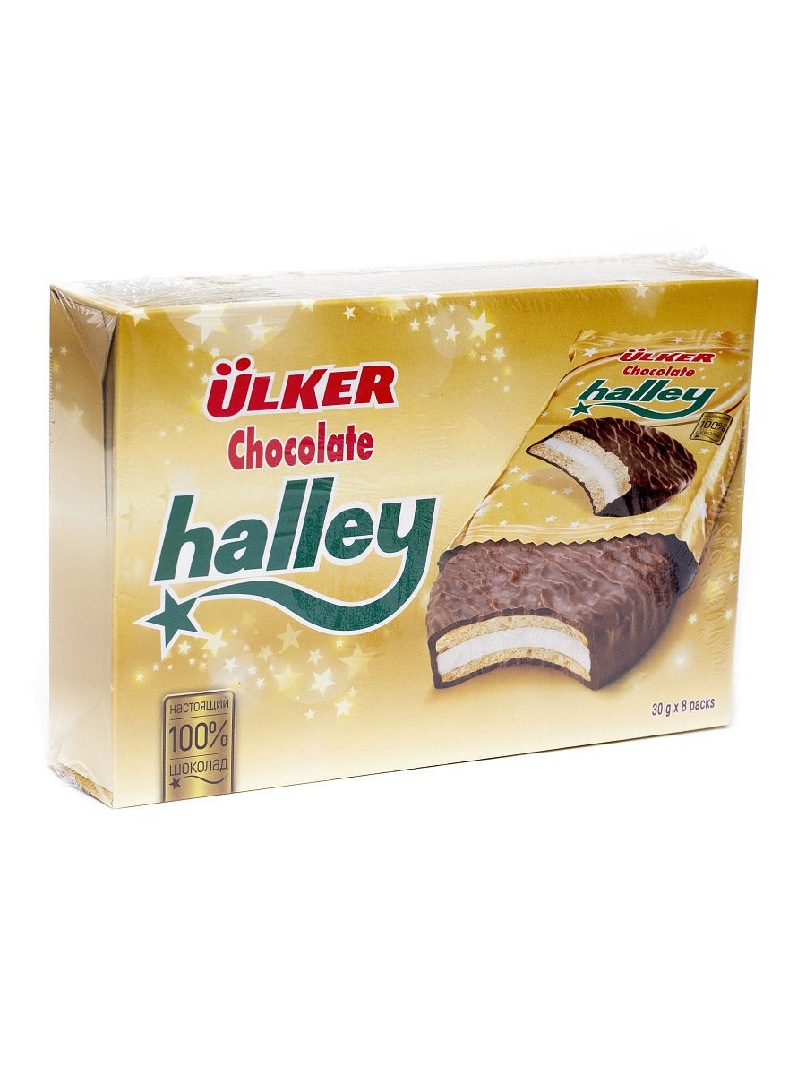 Сэндвич-печенье Ulker Halley 10шт, 300г
