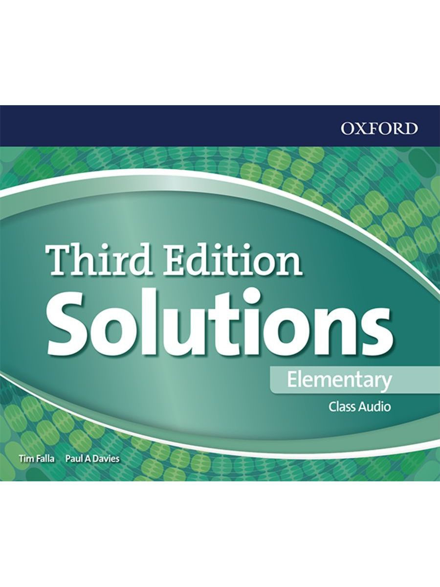 Solutions 3rd edition audio