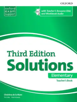 Solutions (3 ed) Elementary Teacher's Book&TR Disk&CD