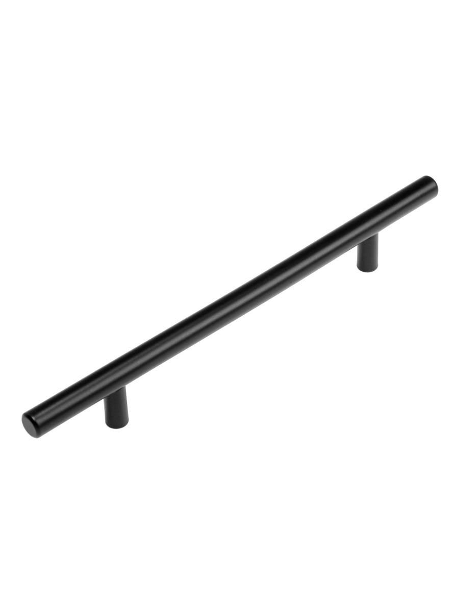 Ручки рейлинговые черные для кухонной мебели