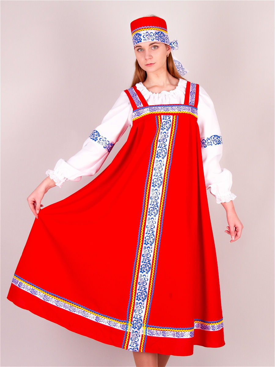 Русско народный сарафан