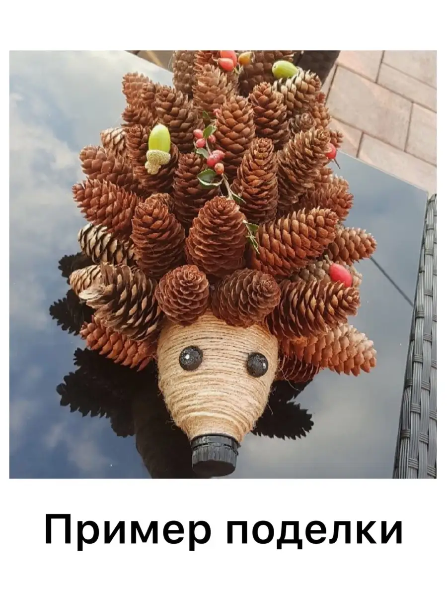 Поделки из сосновых шишек своими руками