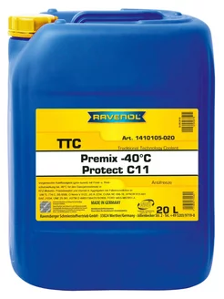 Антифриз TTC Protect C11 Premix -40C, 20 литров