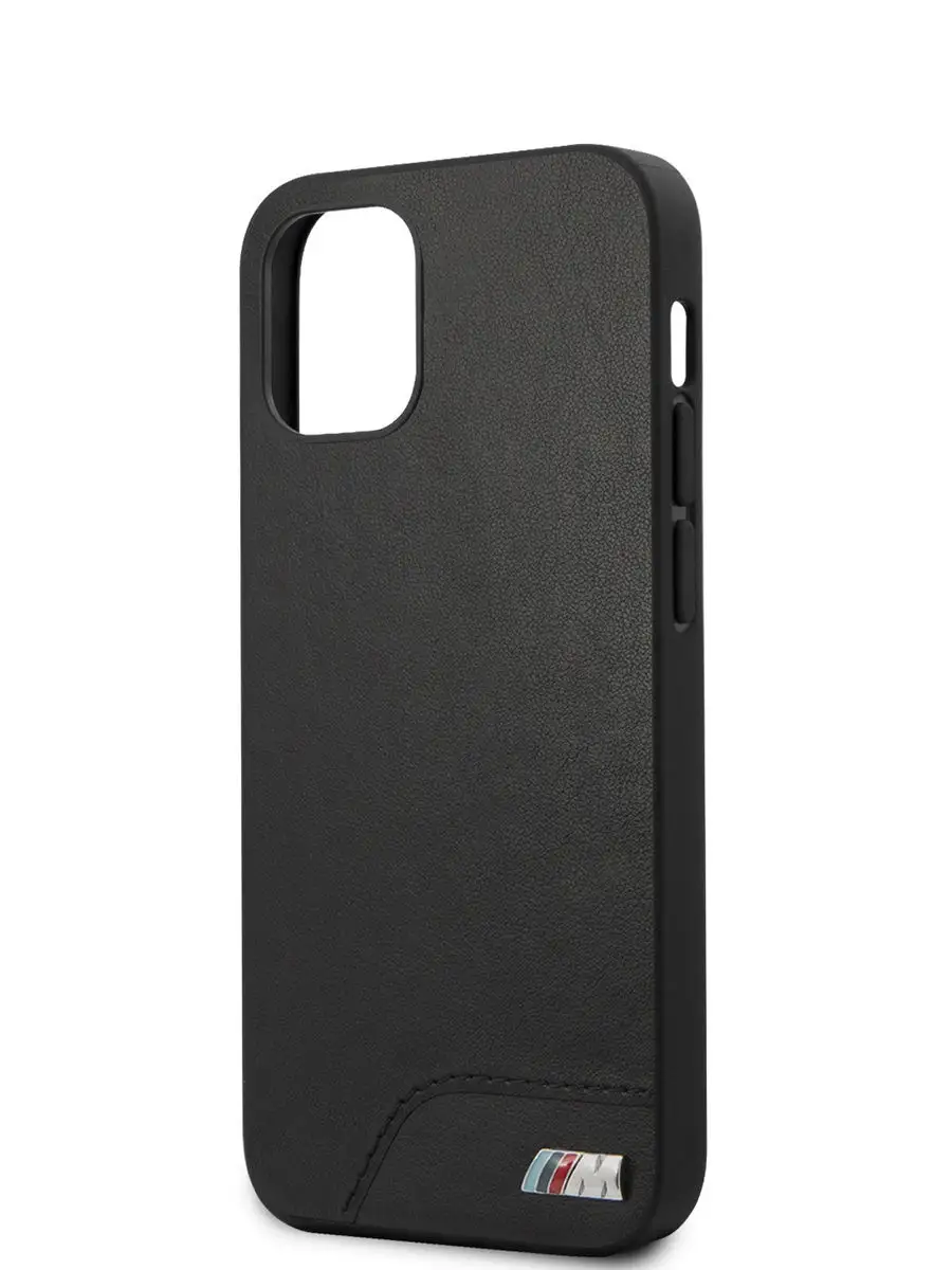 Чехол для iPhone 12 mini (5.4) M-Collection Smooth PU Hard Black BMW  16689966 купить в интернет-магазине Wildberries