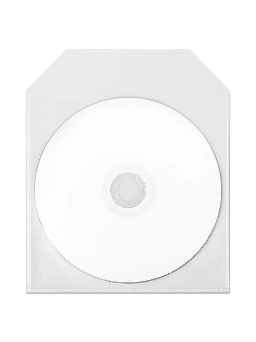 Конверт Mirex для CD бумажный с окном 100 шт (1057702)