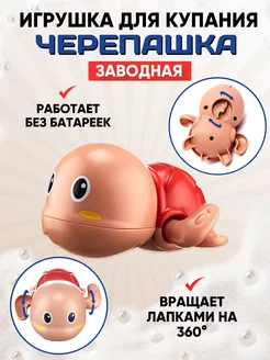 Игрушка для ванной "Заводная черепашка"