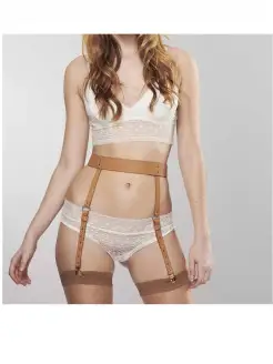 Портупея - MAZE Suspender Belt коричневая