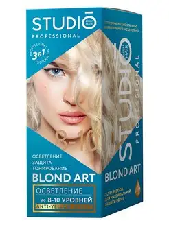 Осветлитель BLOND ART до 8-10 уровней, 2х25-100-25-10 мл