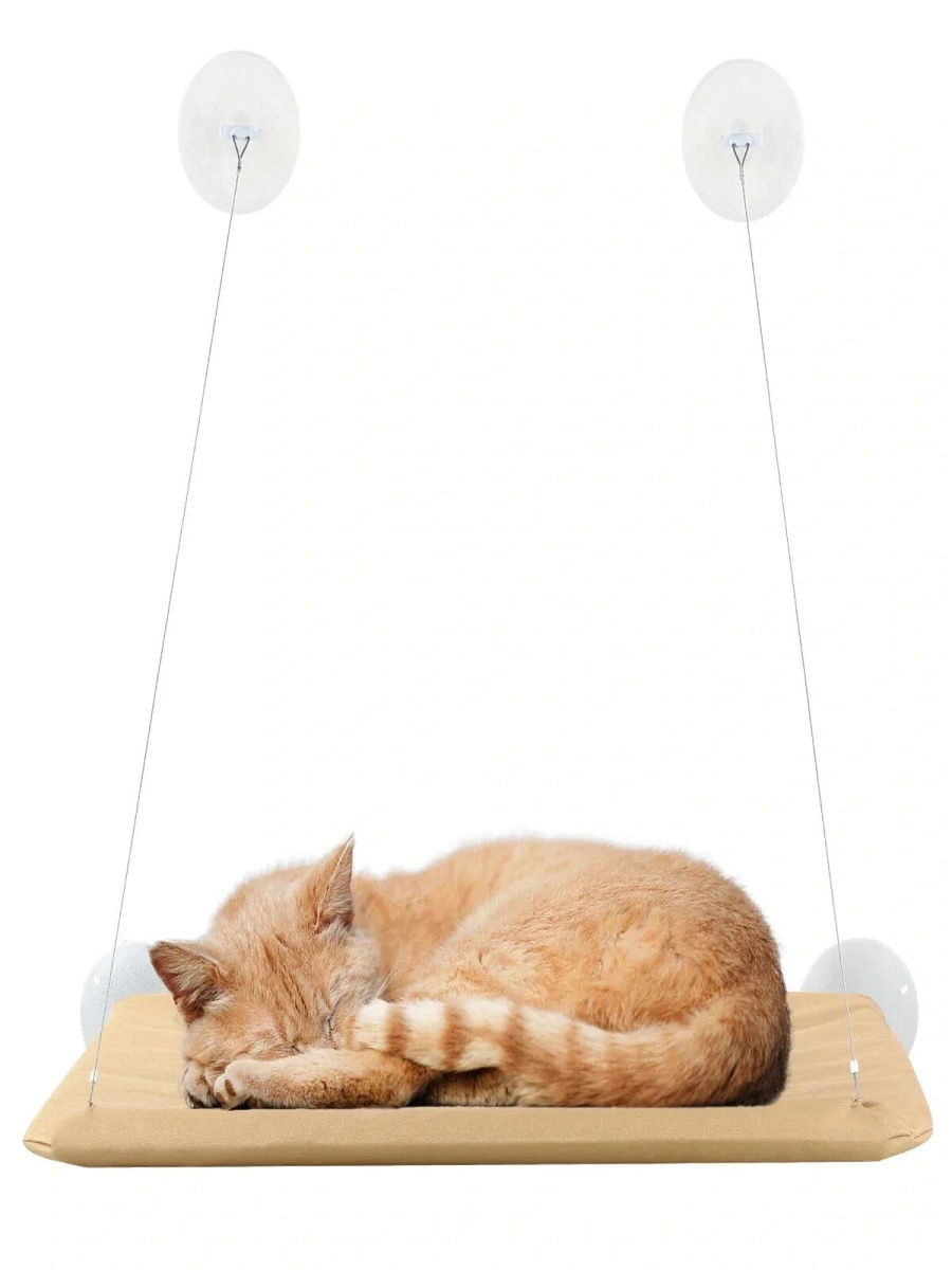 Оконный гамак для кошек на присосках