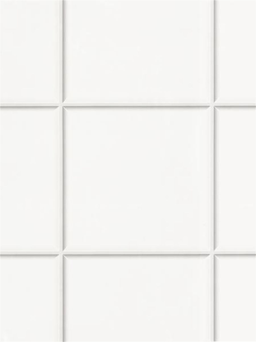 Стеновая панель мдф стильный дом белоснежный кафель 10х10