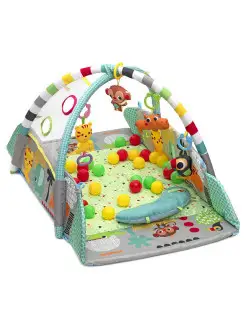 Развивающий коврик Ball Pit Activity Gym с игрушками и склад…