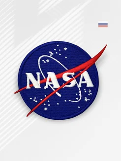 Нашивка на одежду на термослое "NASA"