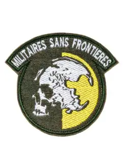 Шеврон "Militaires Sans Frontieres" на липучке