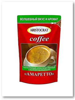 Кофе растворимый сублимированный "АМАРЕТТО"90г