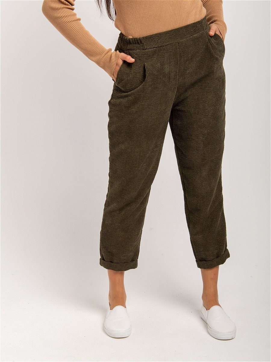 Велюровые брюки женские