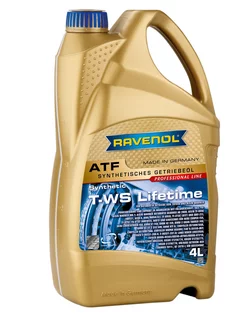 Масло АКПП ATF T-WS Lifetime Fluid, 4 литра