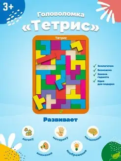 Развивающая игрушка головоломка Тетрис