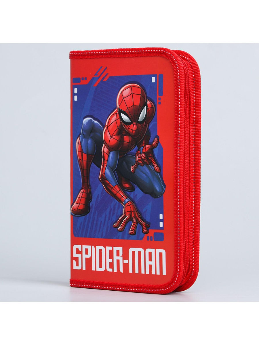 Пенал Spider-man 1 секция 115х205х30 мм человек-паук