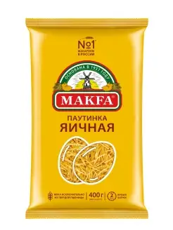 Макароны "Паутинка" яичная 400 г